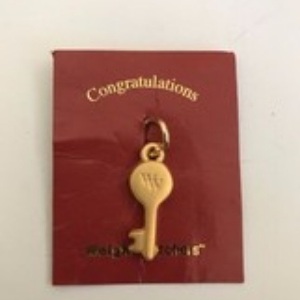 Weight Watchers Key Charm Pendant Congratulations